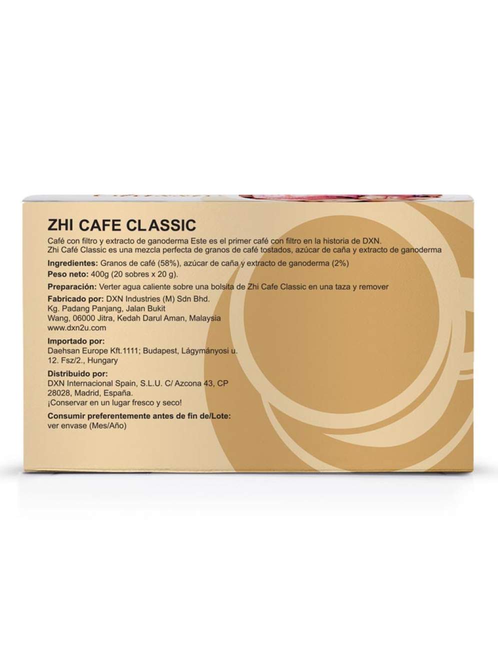 DXN ZHI CAFÉ CLASSIC E